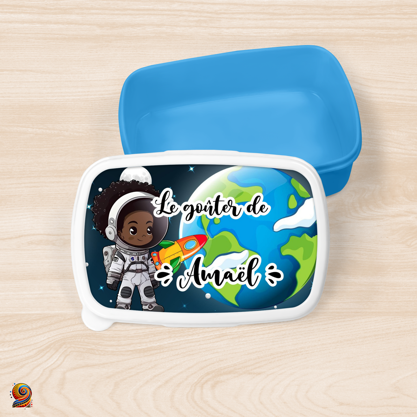Boîte à gouter "Cosmonaute" - Twende Art