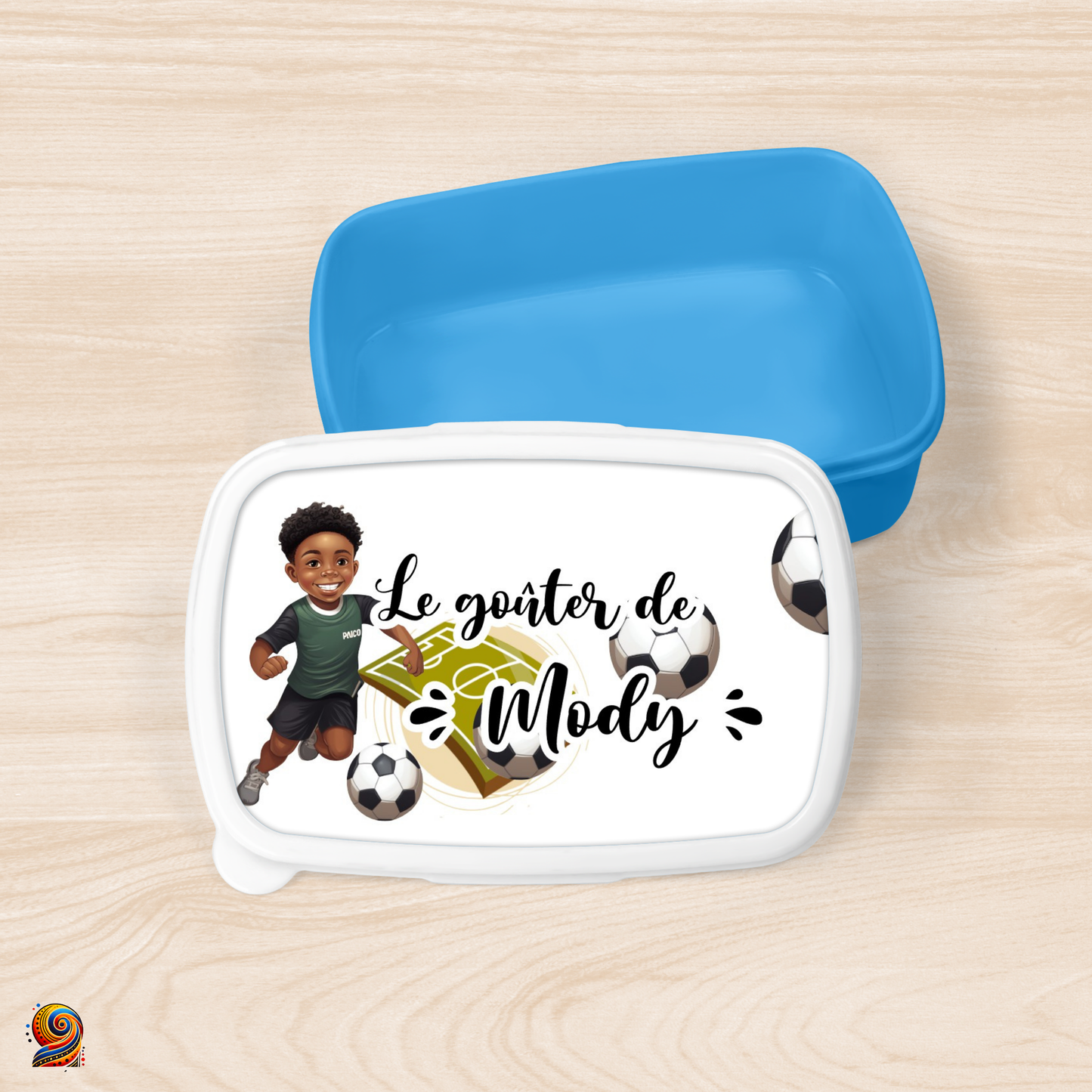 Boîte à gouter "Petit Footballer" - Twende Art