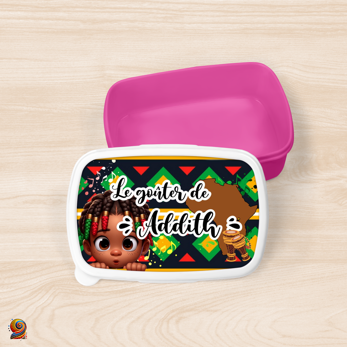 Boîte à gouter rasta-kids - Twende Art