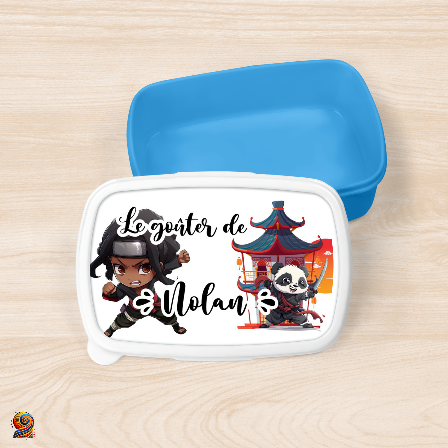 Boîte à gouter "Petit Samouraï" - Twende Art