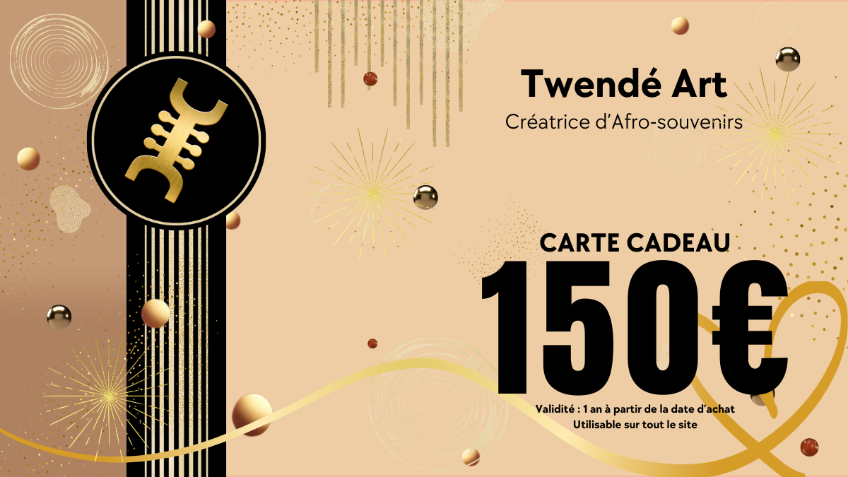 Gold Twendé Art Gift Card