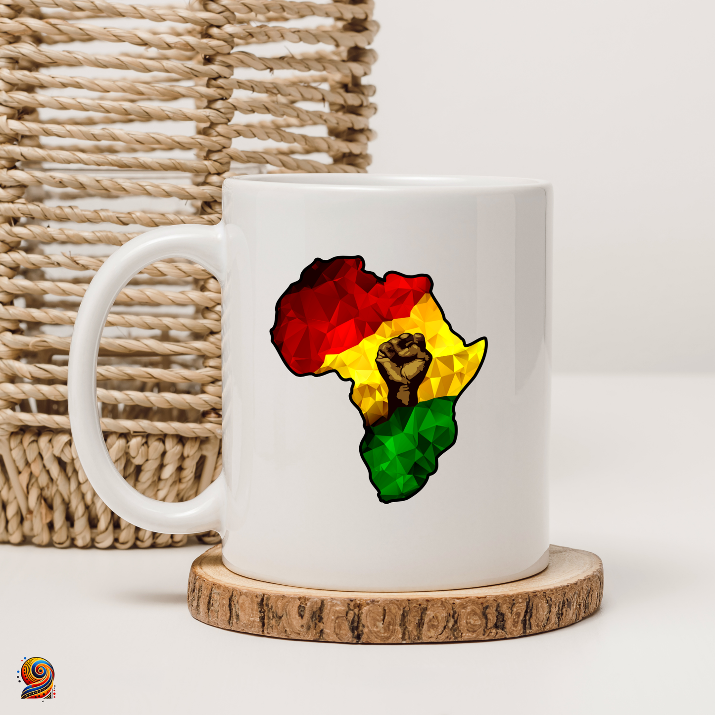 Afro Black people mug