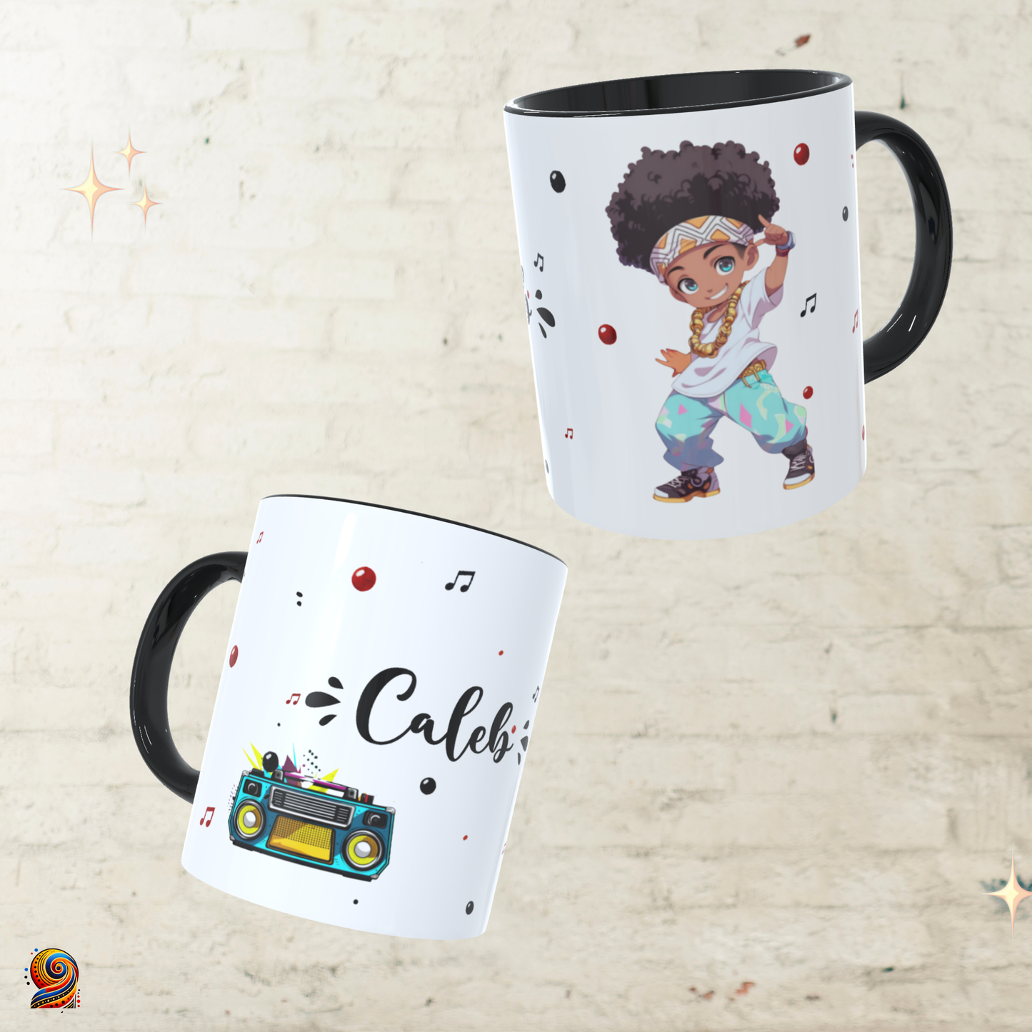 Afro Dancer Personalized Mug