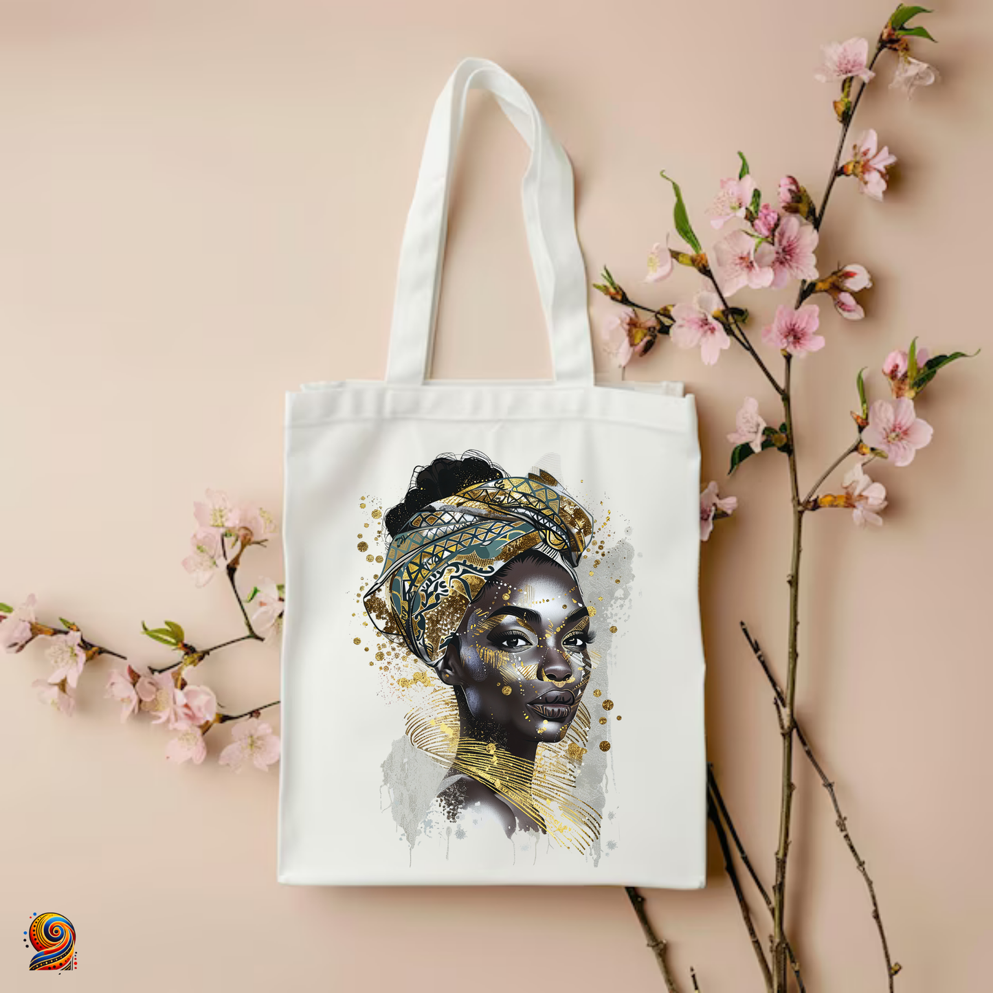 Tote Bag Pure gold "Tandiwe"