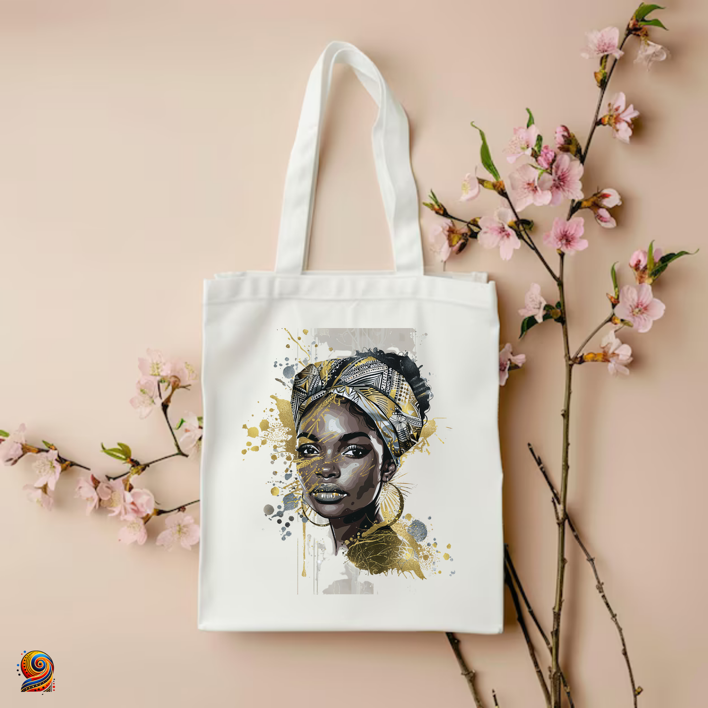 Tote Bag Pure gold "Yara"