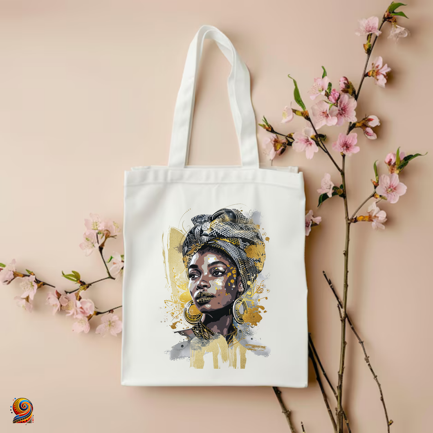 Tote Bag Pure gold "Zola"